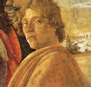 Sandro Botticelli Self-Portrait oil